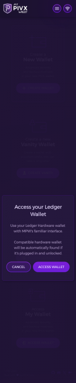 MPW Main Screen Access My Ledger Wallet.png